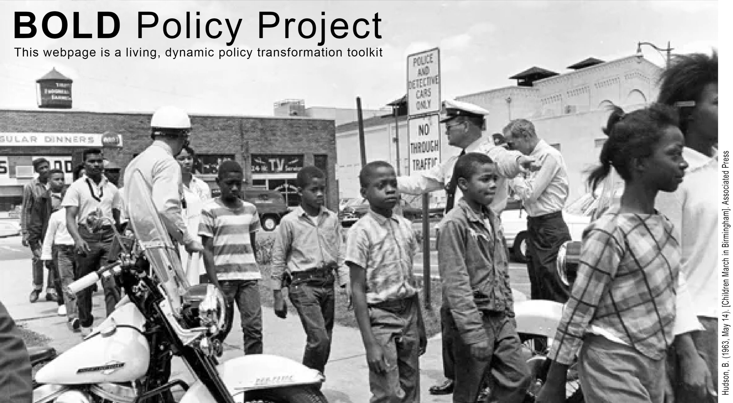 BOLD Policy Project - This webpage is a living, dynamic policy transformation kit.